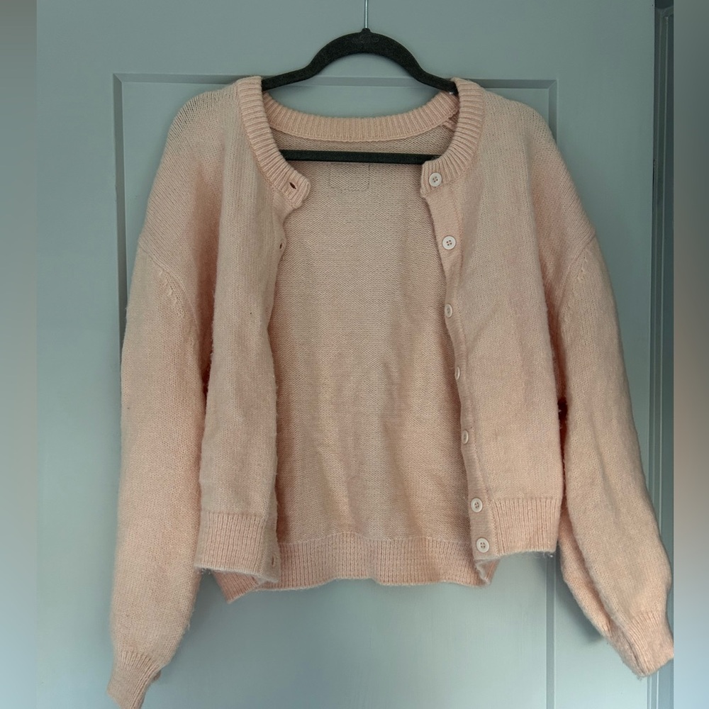 Daily drills button up sweater